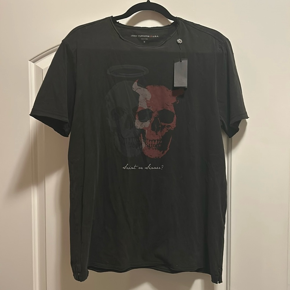 NWT John Varvatos Saint or Sinner Tee